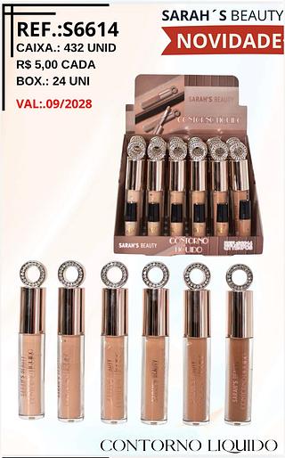 Contorno liquido /24pcs Sarahs beauty