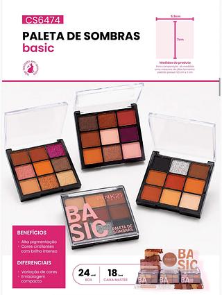 Paleta de sombras C/24PCS PINK 21
