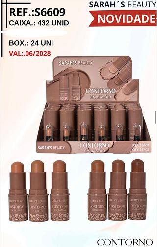 Contorno c/24pcs SARA'S BEAUTY
