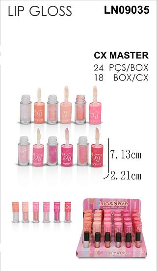 Lip Gloss c/24pçs Lua&Neve PROMOCAO