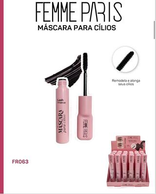 Máscara para Cilios c/24pçs Femme Paris