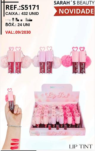 Lip tint C/24pcs SARA'S BEAUTY