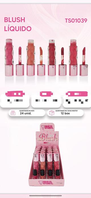 Blush Liquido c/24pcs TOQUE SPECIAL PROMOCAO