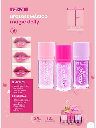 Lip Gloss Mágico c/24pçs Pink21