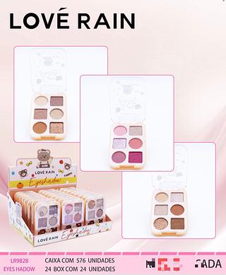 Paleta de sombras C/24pcs LOVE RAIN