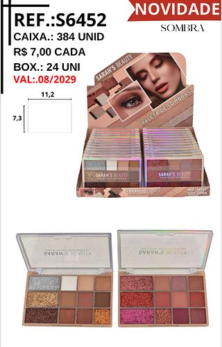 Paleta de Sombra /24pcs Sarah’s beauty