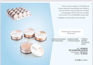 Po facial ultrafino c/16pcs FENZZA