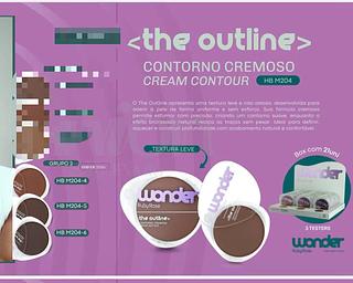 Contorno cremoso cream contour /24pcs RUBY ROSE
