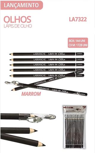 Lapis de olho Marrom c/12pcs LABRANCHE