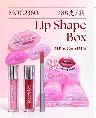 Kit lip gloss c/12pcs