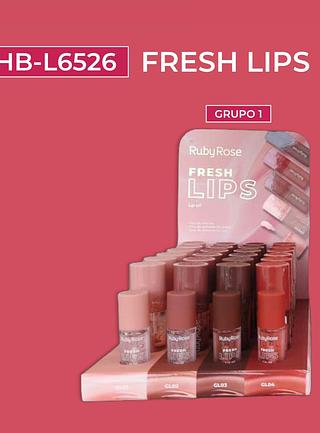 Fresh lips Lip oil c/24pcs RUBY ROSE