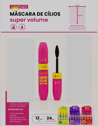 Mascara para cilios /12pcs Pink21