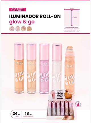 Iluminador roll-on /24pcs PINK 21