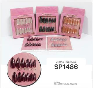 Unhas Postiças c/12pçs Sabrina Sato