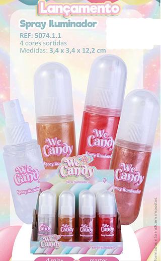 Iluminador spray we candy /12pcs Vivai