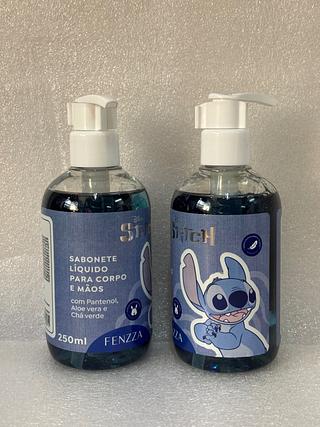 Sabonete liquido p maos e corpos /12pcs STITCH FENZZA