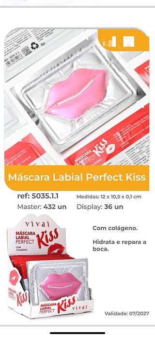 Mascara Labial perfect Kiss/ 36pçs VIVAI