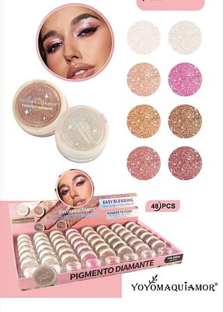 Pagmento diamante /48pcs Yoyo maquiamor