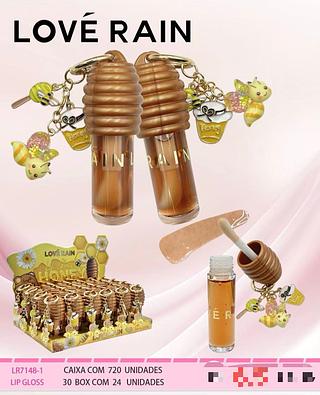 Lip gloss honey /24pcs Love Rain