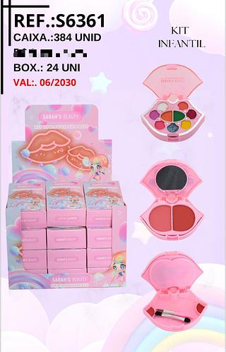 Kit Infantil c/24pçs Sarah´s Beauty