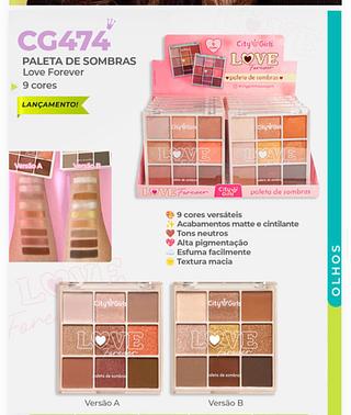 Paleta de sombras /12pcs CITY GIRLS