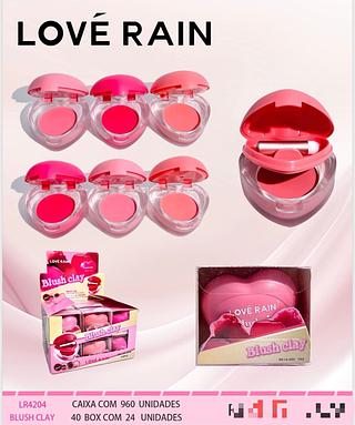 Blush clay c/24pcs LOVE RAIN