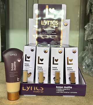 Base Matte Media Cobertura c/24pcs LYRICS