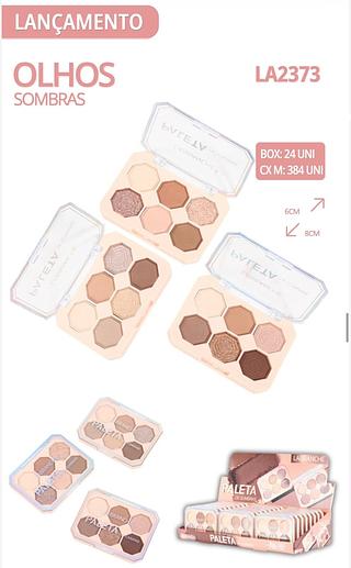 Paleta de sombras c/24pcs LABRANCHE