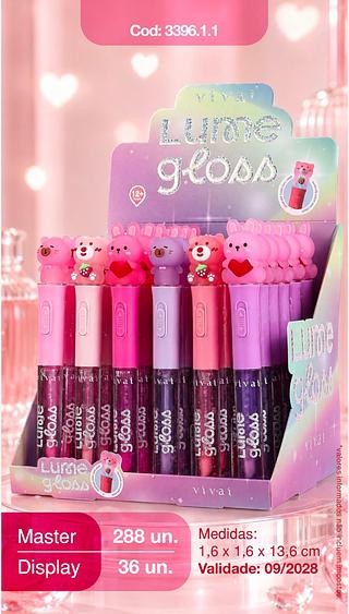 Lip gloss lume c/36pcs VIVAI