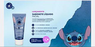 Sabonete Liquido Facial (Stitch) c/12pçs Fenzza
