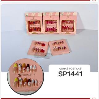 Unha postica em pvc c/12pcs SABRINA SATO