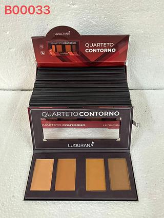 Paleta Quarteto de Contorno/ 12pçs (B00033) Ludurana