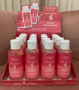 Agua micelar Rosa Mosqueta 120ml/ 16pçs (FZ62001) Fenzza