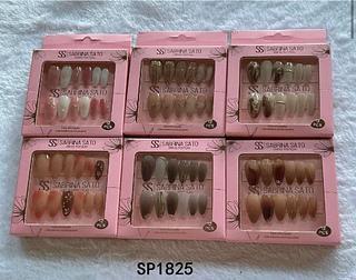 Unha postica em pvc c/12pcs SABRINA SATO