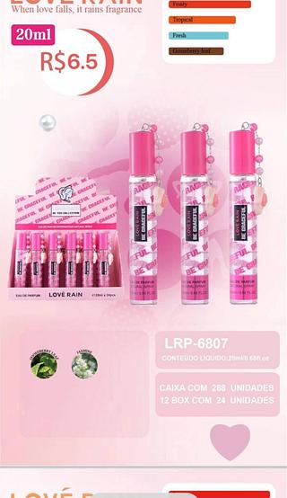 Perfume 20Ml c/24pç love rain