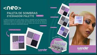 Paleta de sombras neo wonder /24pcs RUBY ROSE