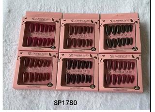 Unha postica em pvc c/12pcs SABRINA SATO
