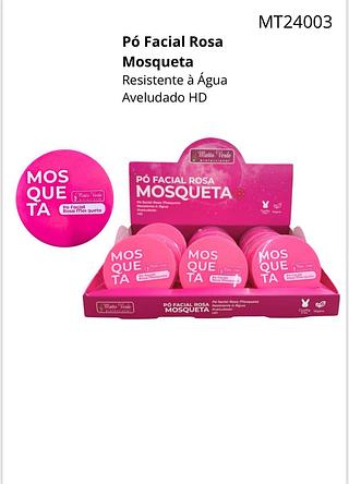 Po Facial Rosa Mosqueta c/12pcs MATTO VERDE