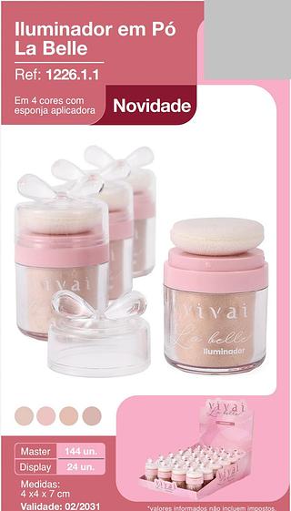 Iluminador la belle /24pcs VIVAI