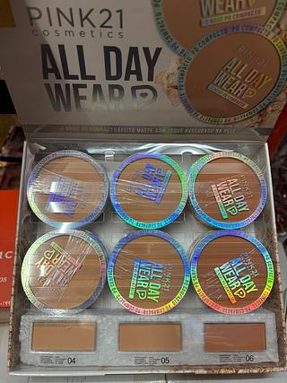Po compacto /24pcs PINK 21