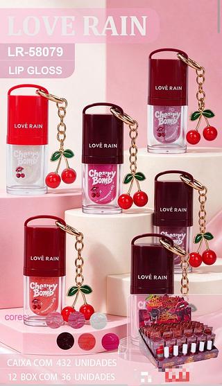 Lip gloss /36pcs LOVE RAIN
