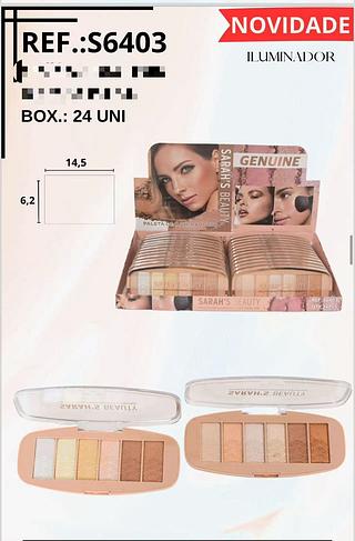 Iluminador /24PCS SARAH