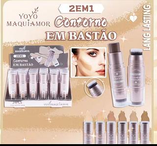 Contorno em Bastao com Pincel /24pcs YOYO MAQUIAMOR