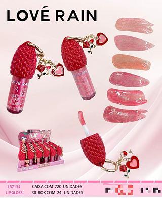 Lip gloss /24pcs Love Rain