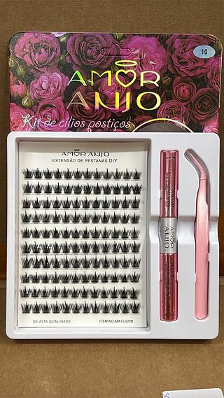 Cilios tufinho Amor & Anjo /10pçs