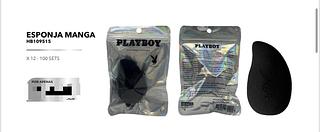 Esponja Manga C/12pcs PLAY BOY