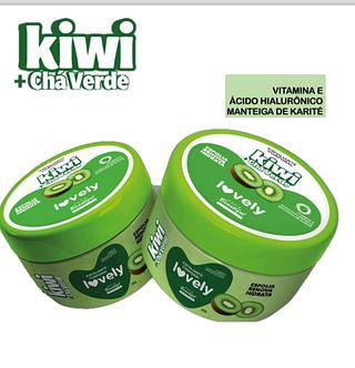Esfoliante corporal lovely KIVI E CHA VERDE C/12PCS FACE BEAUTIFUL