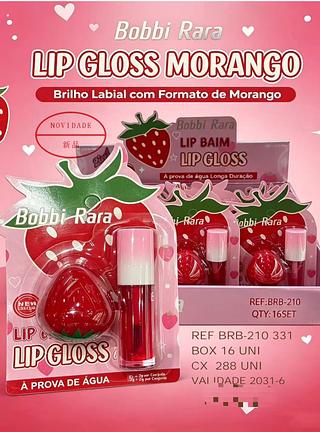 Lip gloss morango /16pcs BOBBI RARA