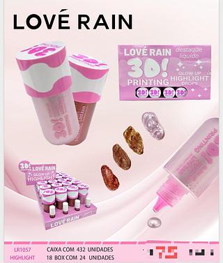 Iluminador c/24pcs Love Rain