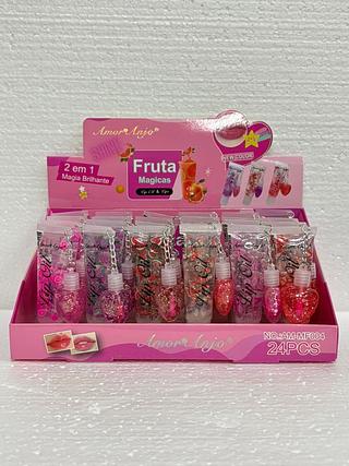 Gloss Magic fruta 2em1/ 24pçs AMOR ANJO